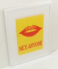 "Sex Anyone" Lithograph by Robert Indiana