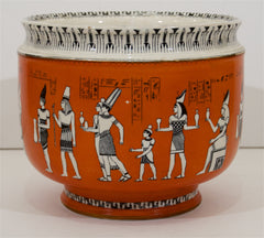 Egyptian Revival Porcelain Jardinière by Royal Doulton