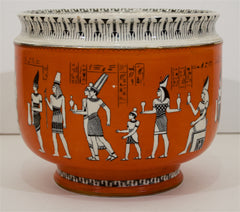 Egyptian Revival Porcelain Jardinière by Royal Doulton