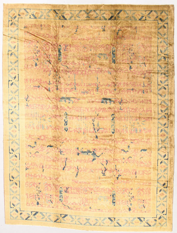 Large Lahore Carpet, Circa 1900