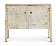 A Unique Louis Cane Painted Oak Cabinet.