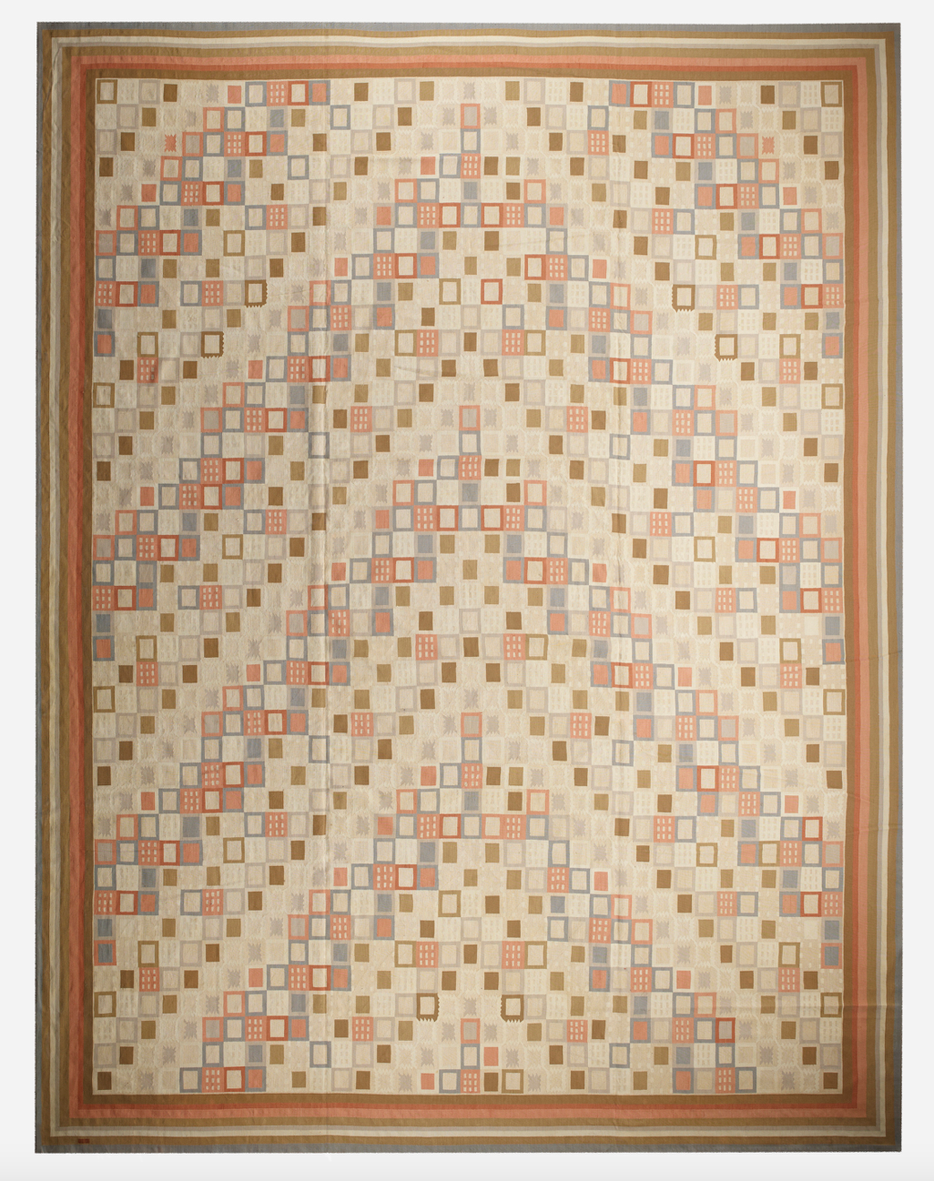 Flat Weave Wool Carpet Designed by/for Doris Leslie Blau