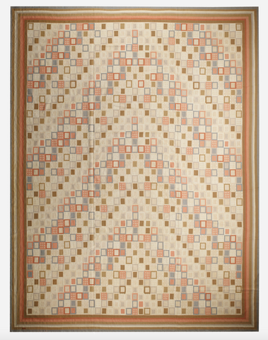 Flat Weave Wool Carpet Designed by/for Doris Leslie Blau