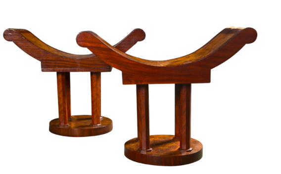 Pair of Art Deco Stools or Benches