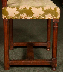 Pair of Gothic side chairs