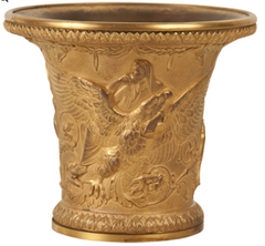 French Bronze D'ore Vase