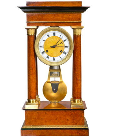 Pinwheel Portico Clock