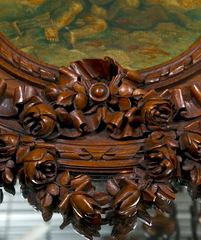 Carved Trumeau Wall Mirror