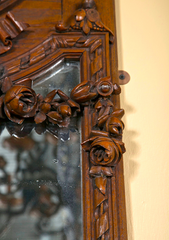 Carved Trumeau Wall Mirror