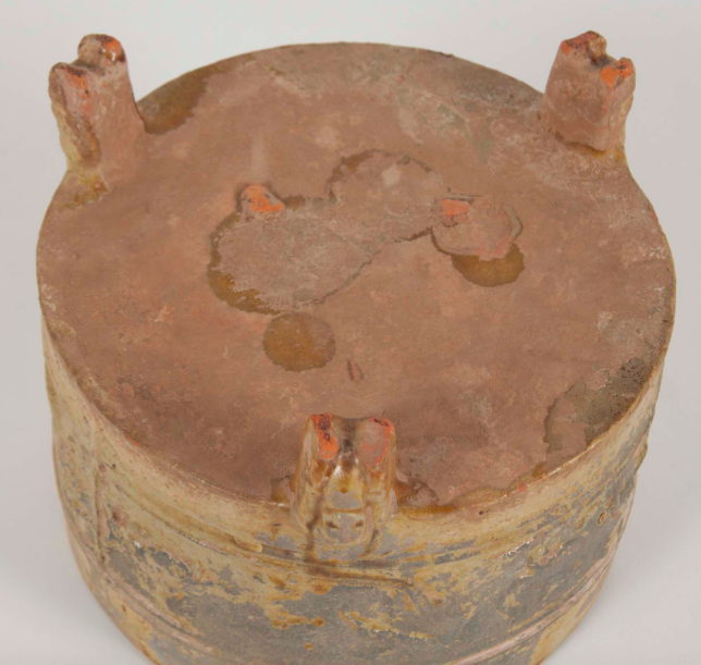 Chinese Pottery Hill Covered Jar
