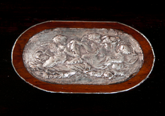 French Repousse Silver Table