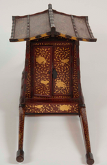 Japanese Edo-Meiji Period Lacquered Palanquin