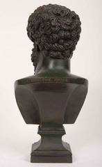 19th Century Grand Tour Patinated Bronze Bust of Lucius Verus