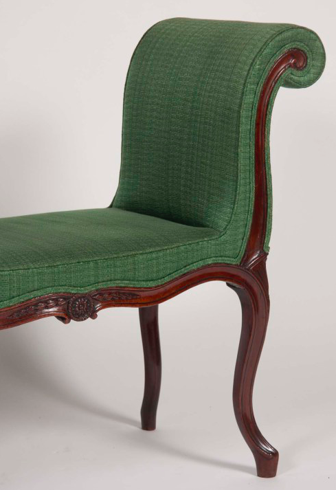 English Hepplewhite Window Bench English Hepplewhite Window Bench