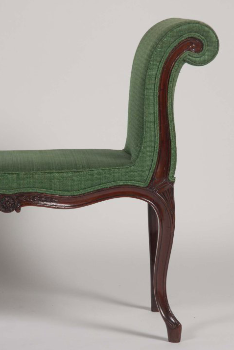 English Hepplewhite Window Bench English Hepplewhite Window Bench