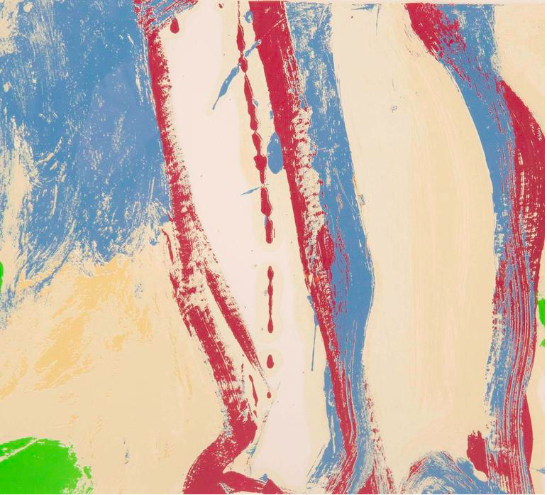 Untitled Silkscreen by Abstract Expressionist Artist Willem de Kooning