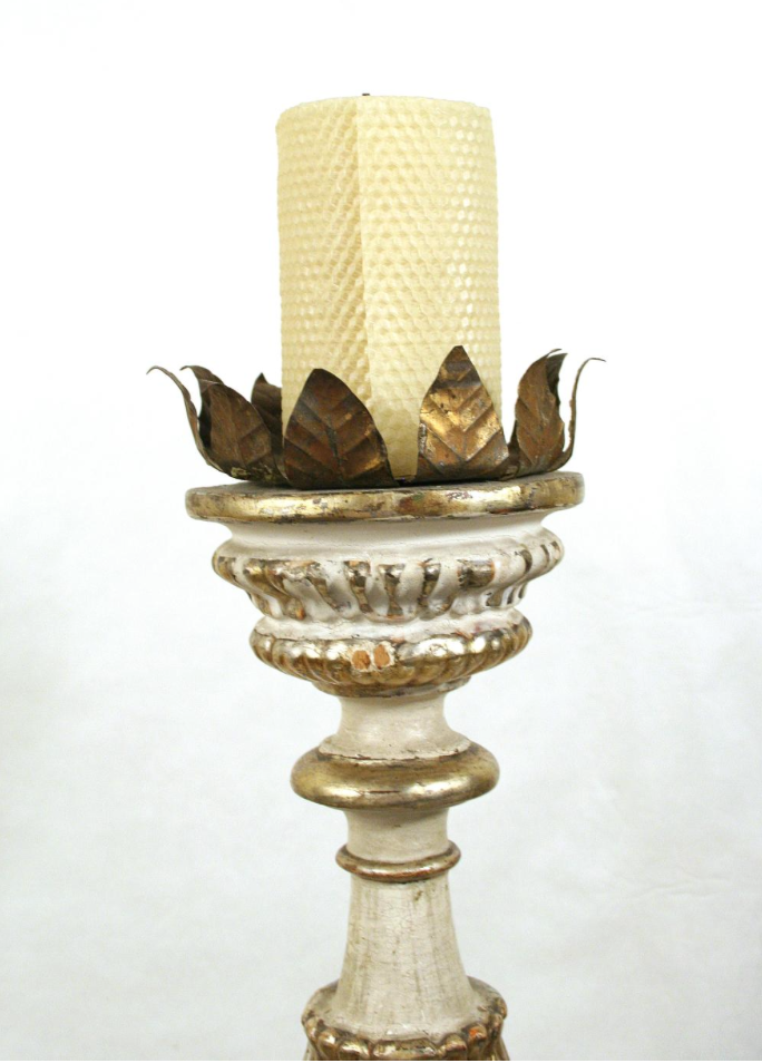Carved Giltwood Candlestick
