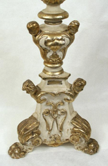 Carved Giltwood Candlestick