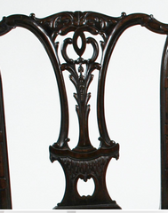 Chippendale Style Chairs - Set of Six