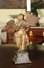 Italian Carved Candelstick