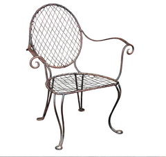 Wrought Iron Armchair