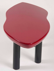 "Joan Crawfords Lips" as coffee table designed by Jay Spectre