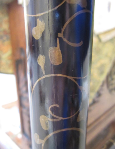 A Japanese Gilt Lacquered Garment Stand