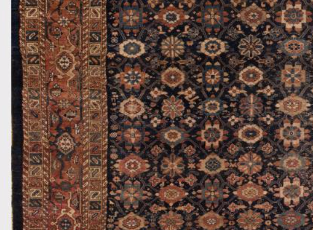 A 19th Century Hamadan Carpet