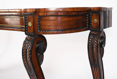 A English Regency Mahogany Side Board