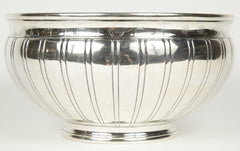 A Tiffany & Co Sterling Silver Punch Bowl