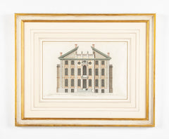 Set of Eight Hand Colored Engravings
