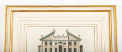 Set of Eight Hand Colored Engravings