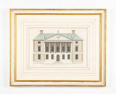 Set of Eight Hand Colored Engravings