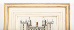 Set of Eight Hand Colored Engravings