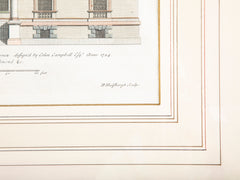 Set of Eight Hand Colored Engravings