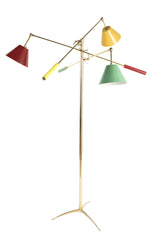 Triennale Floor Lamp Attributed to Gino Sarfatti