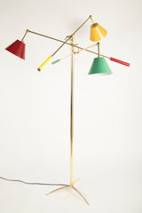 Triennale Floor Lamp Attributed to Gino Sarfatti