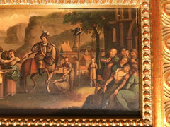 Swiss Oil Painting of the Legend of William Tell