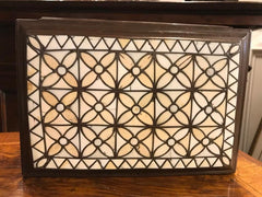 Anglo Indian Brass Box with Bone Inlay