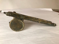 Ottoman Brass Inkwell and Pen Case Qalamdan