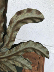 Italian Patinated Wrought Iron Rooster