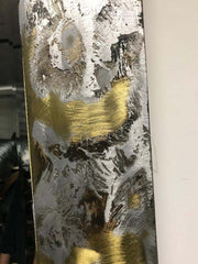 Mid Century Modern Copper and Aluminum Mirror
