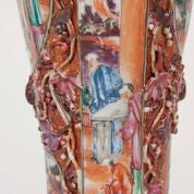 Fabulous Pair of 18th Century Chinese Covered Urns