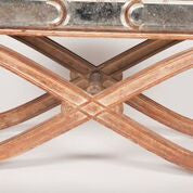 French Mirrored Coffee or Side Table