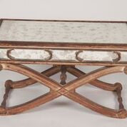 French Mirrored Coffee or Side Table