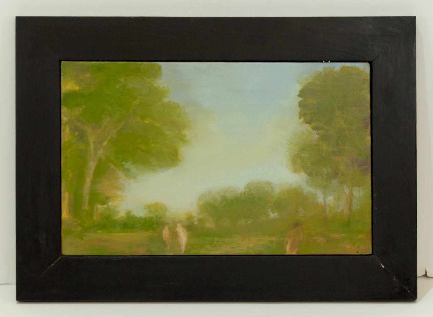 "Three Nudes in Landscape" by Walter Us