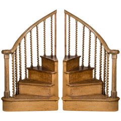 Antique 19th Century English Pine Stair Steps - One Available