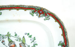 English Stoneware China Platter