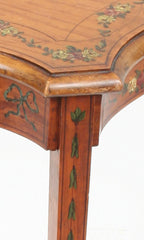 Painted Satinwood Occasional Table