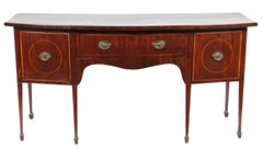 George III Bow Front Sideboard